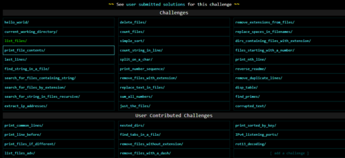 Prueba tus habilidades en shell de Linux con CMDChallenge » EsGeeks