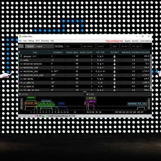 7 Escáneres WiFi para Descubrir Redes Inalámbricas Ocultas 18 Escáneres WiFi para descubrir Redes inalámbricas ocultas