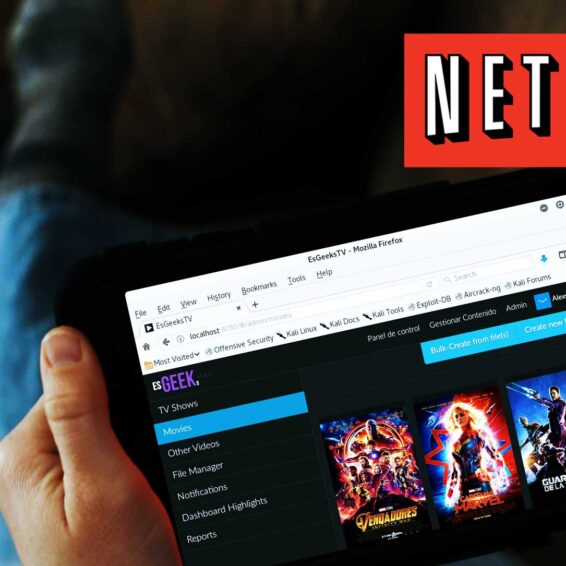 Streama crear servidor de streaming Netflix