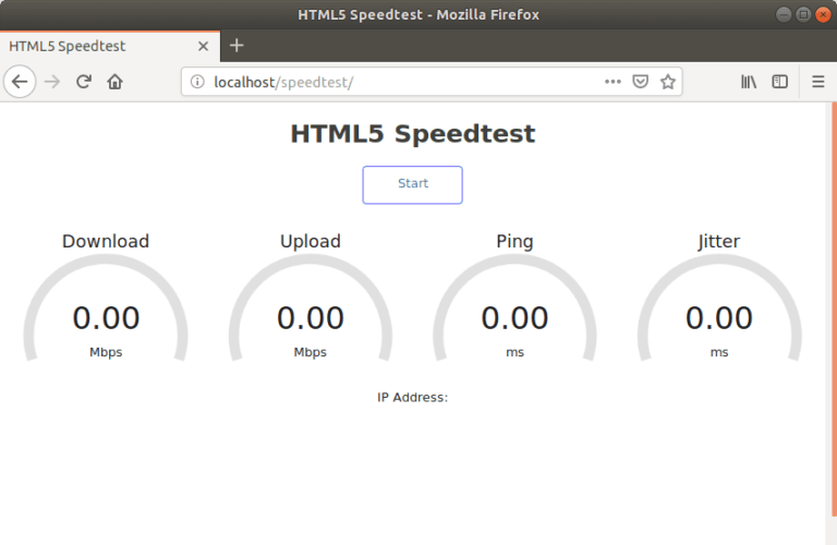 Speedtest » Crear propio servidor para