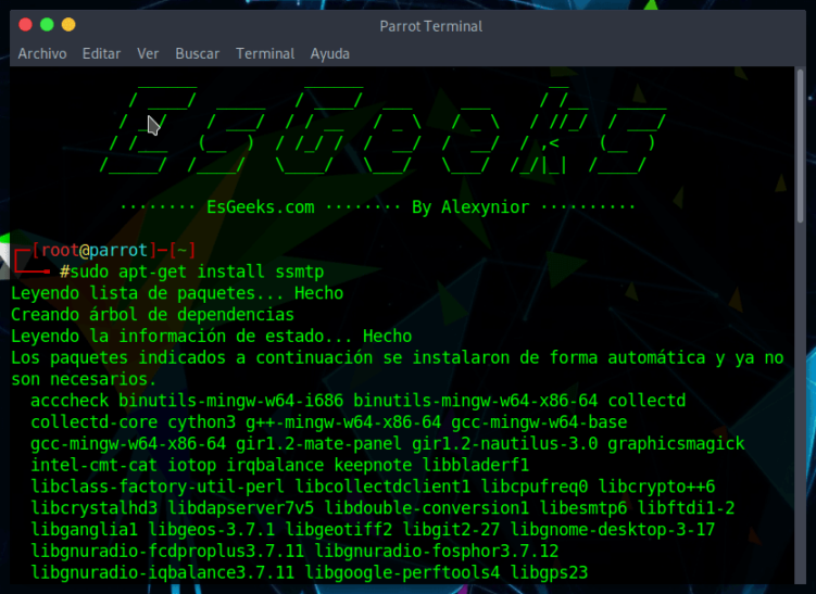 Cómo enviar correos electrónicos desde terminal Linux » EsGeeks