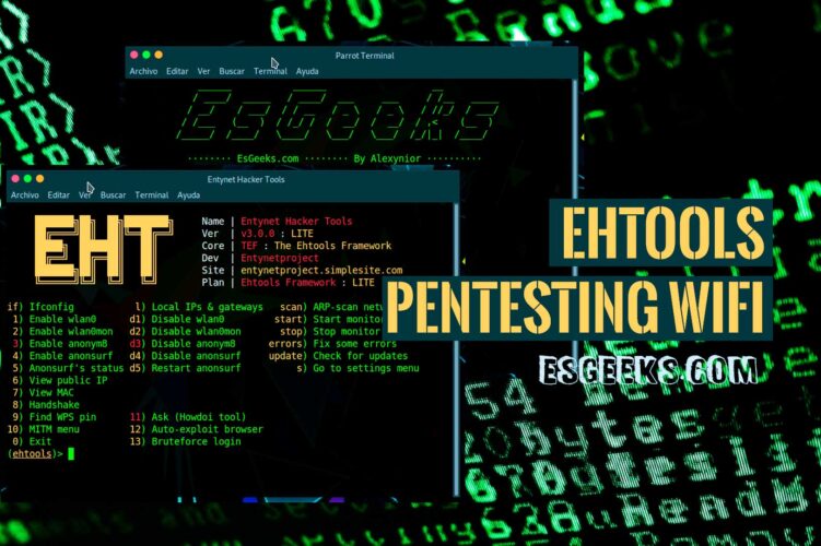 Ehtools Framework Pentesting Wi-Fi
