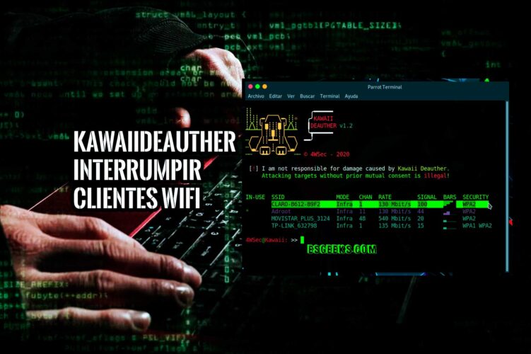 KawaiiDeauther: Interrumpir clientes/routers WiFi 22 Kawaii Deauther Interrumpir clientes WiFi