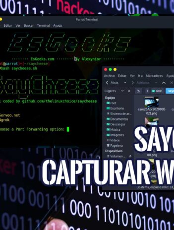 SayCheese Capturar webcam con enlace