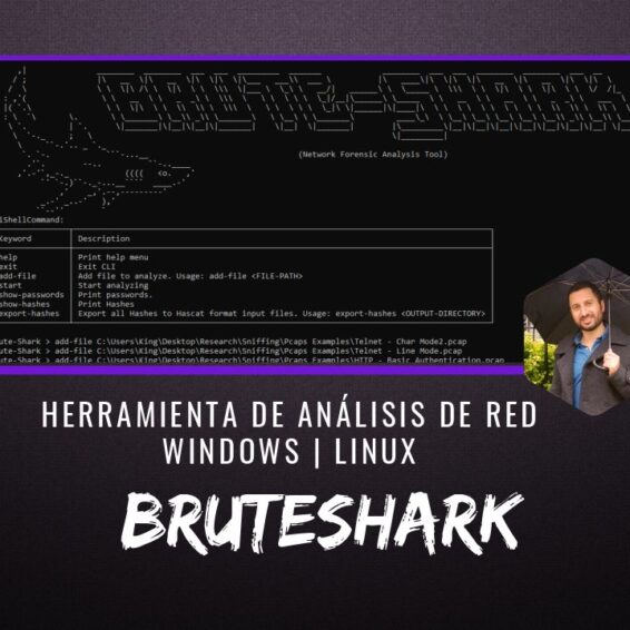 BruteShark Herramienta Análisis de Red
