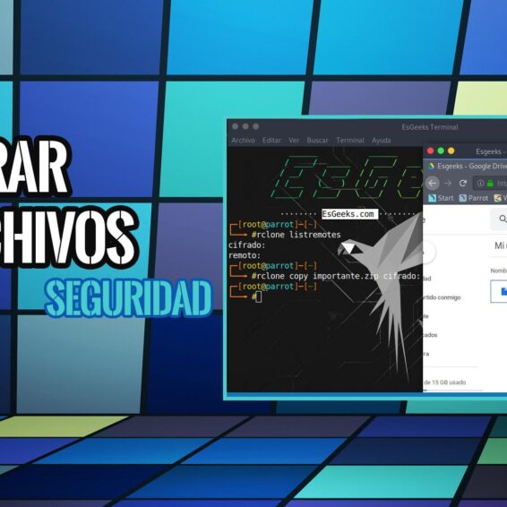 Cifrar Archivos de Almacenamiento en la Nube con Rclone 26 Cifrar Archivos Almacenamiento Nube con Rclone