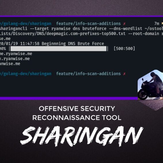 Sharingan Offensive Security Recon Tool