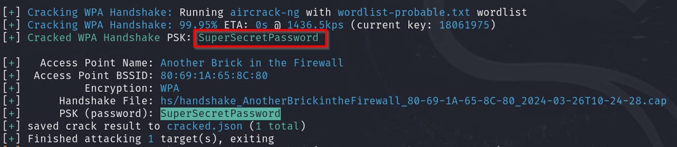 Pwnagotchi: Gadget para Pentesting WiFi con IA 19 Proceso de craqueo de handshakes con Hashcat