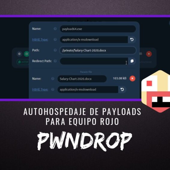 pwndrop Autohospedaje Payloads Equipo Rojo