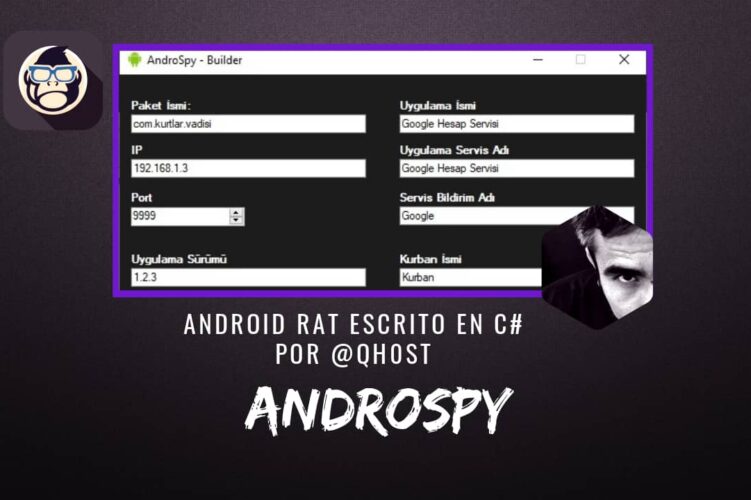 AndroSpy Android RAT Escrito en C#