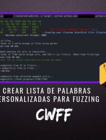 CWFF Crear Lista de Palabras Personalizadas para Fuzzing