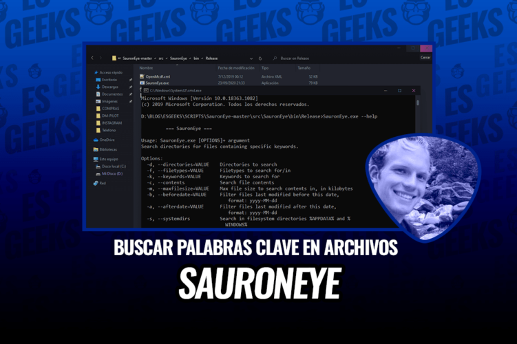 SauronEye: Búsqueda de Palabras Claves Específicas 21 SauronEye Búsqueda de Palabras Claves Específicas