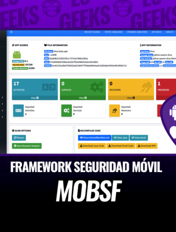 MobSF Framework de Seguridad Móvil Todo en Uno