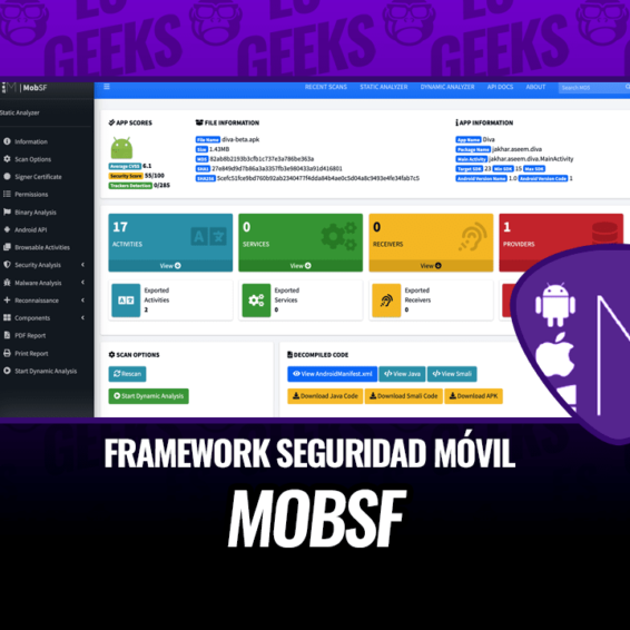 MobSF Framework de Seguridad Móvil Todo en Uno