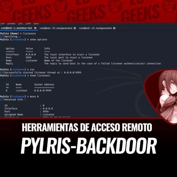 PyIris-backdoor Kit de Herramientas de Acceso Remoto