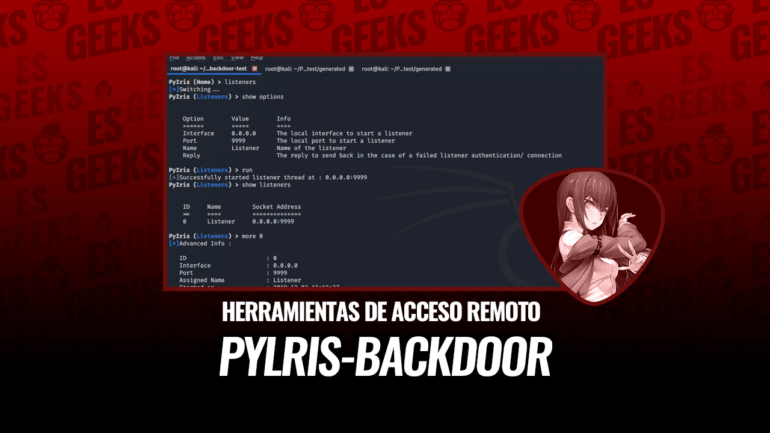 PyIris-backdoor Kit de Herramientas de Acceso Remoto