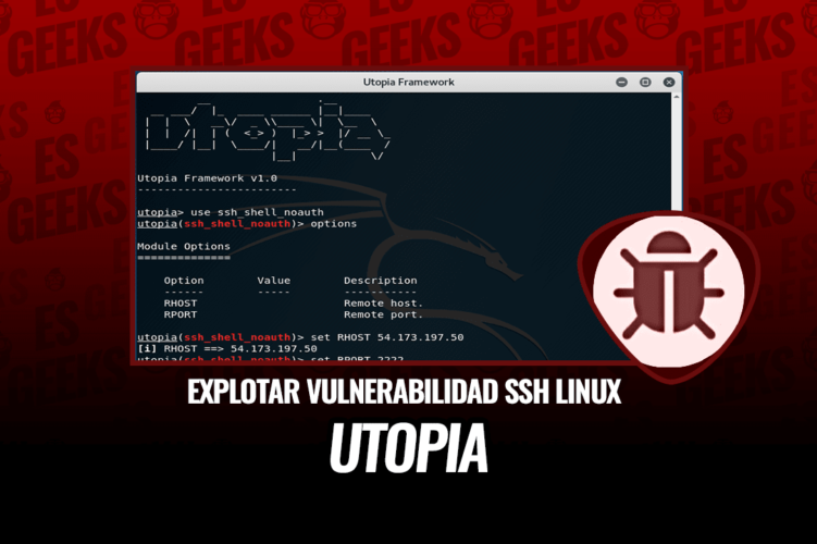 Utopia Framework Explotar Vulnerabilidad SSH Linux