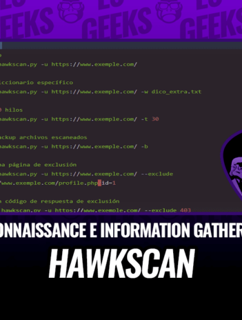 HawkScan Seguridad para Reconnaissance e Information Gathering