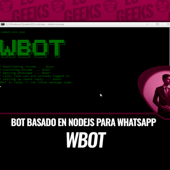 WBOT BOT Basado Web para WhatsApp NodeJS
