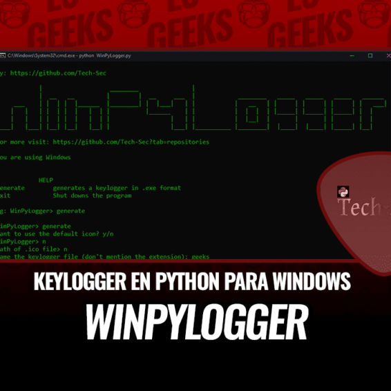 WinPyLogger: Keylogger en Python sólo para Windows 18 WinPyLogger Keylogger Python para Windows