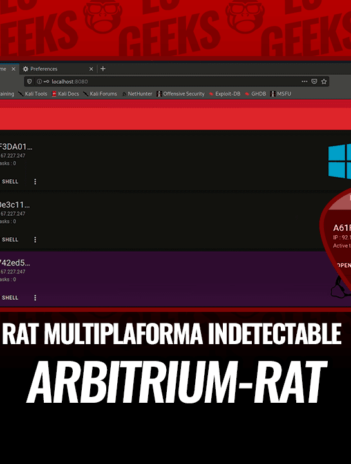 Arbitrium-RAT: RAT Multiplataforma Indetectable (FUD) 19 Arbitrium RAT Multiplataforma Indetectable FUD