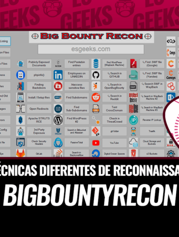 BigBountyRecon 58 Técnicas diferentes Reconnaissance