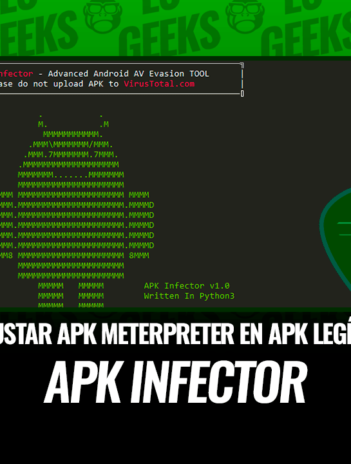 APK Infector Incrustar APK Meterpreter en APK Legítimo