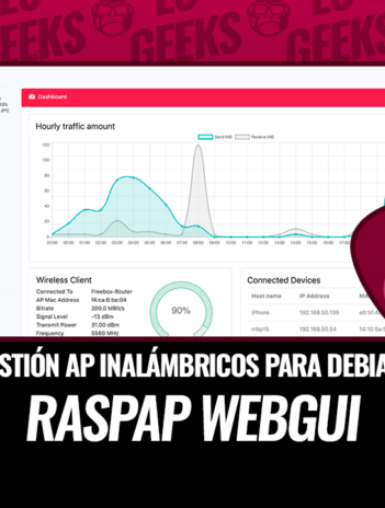 RaspAP WebGUI Gestión de AP Inalámbricos para dispositivos basados en Debian