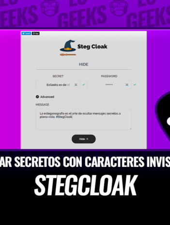 StegCloak: La Capa de Invisibilidad para tus Textos 19 StegCloak Ocultar secretos con caracteres invisibles en texto sin formato