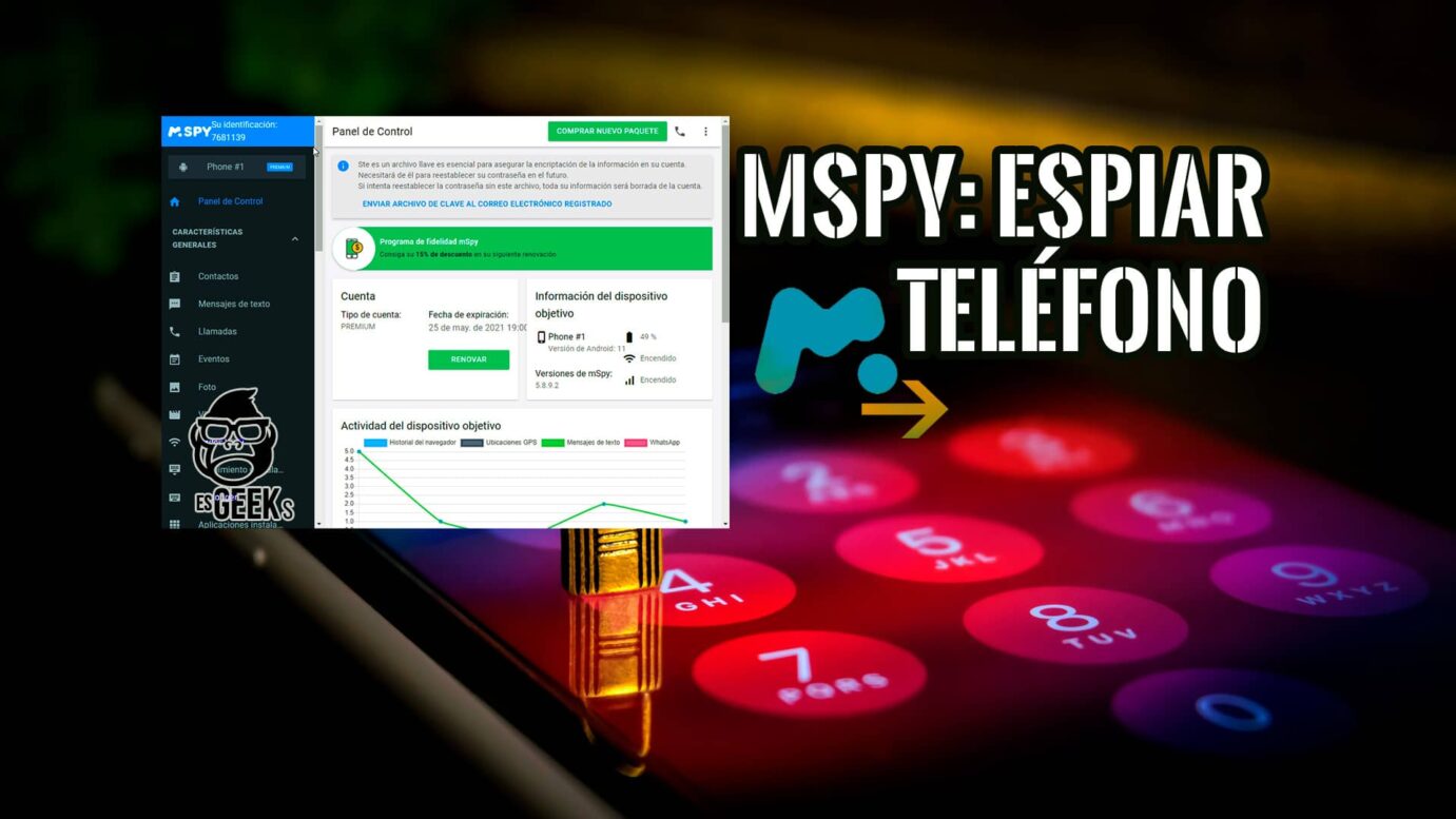 Una Guía de mSpy » Monitorear Teléfono de Ajeno