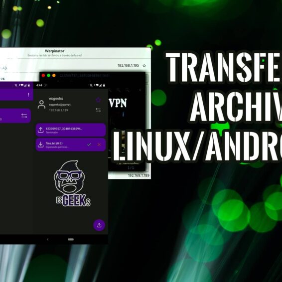 Transferir Archivos entre Android y Linux con Warpinator