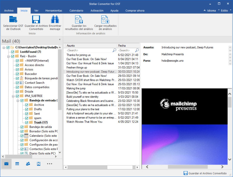 Cómo Convertir Archivos OST a PST » Un Tutorial Paso a Paso — free download