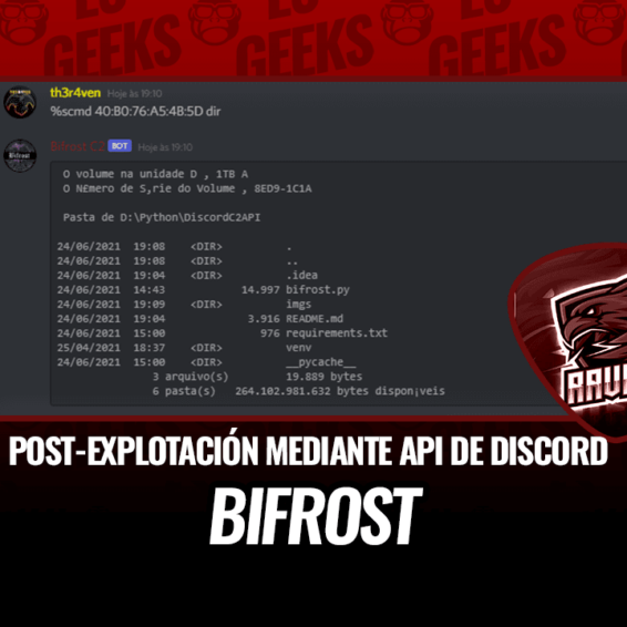 Bifrost Bot C2 y Post-Explotación mediante API de Discord