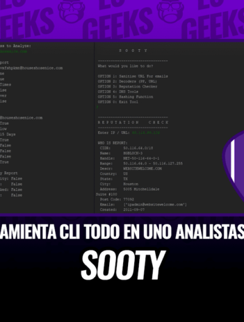 Sooty Herramienta CLI Todo en Uno de los Analistas del SOC