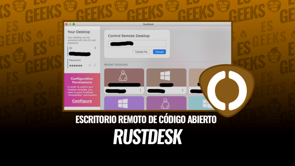 RustDesk: Software de Escritorio Remoto de Código Abierto » EsGeeks