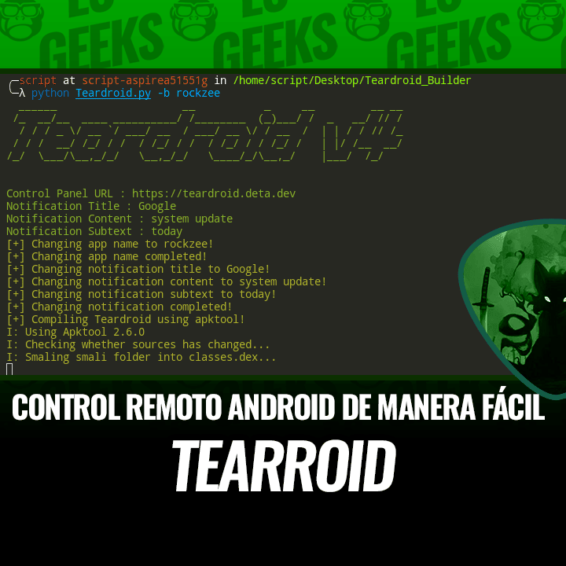 Tearroid Control de Android remoto de manera fácil