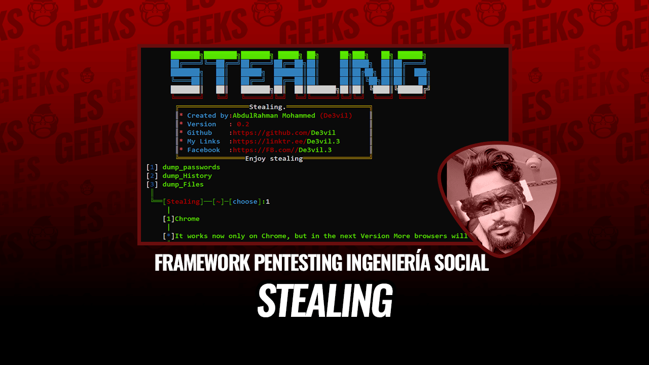 SteaLinG: Framework de Pentesting para Ingeniería Social » EsGeeks