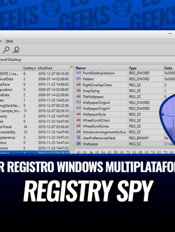 Registry Spy: Explorador del Registro de Windows Multiplataforma 29 Registry Spy Explorador del Registro de Windows Multiplataforma