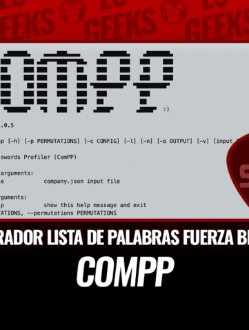 ComPP: Generador de Lista de Palabras para Fuerza Bruta 28 ComPP Generador de Lista de Palabras para Fuerza Bruta