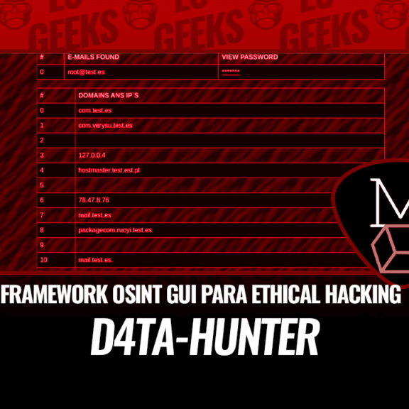 D4TA-HUNTER Framework OSINT con GUI
