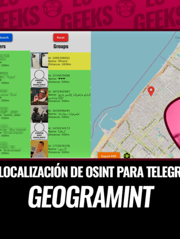 Geogramint: Una Herramienta OSINT de Geolocalización para Telegram 22 Geogramint Herramienta de Geolocalización de OSINT para Telegram
