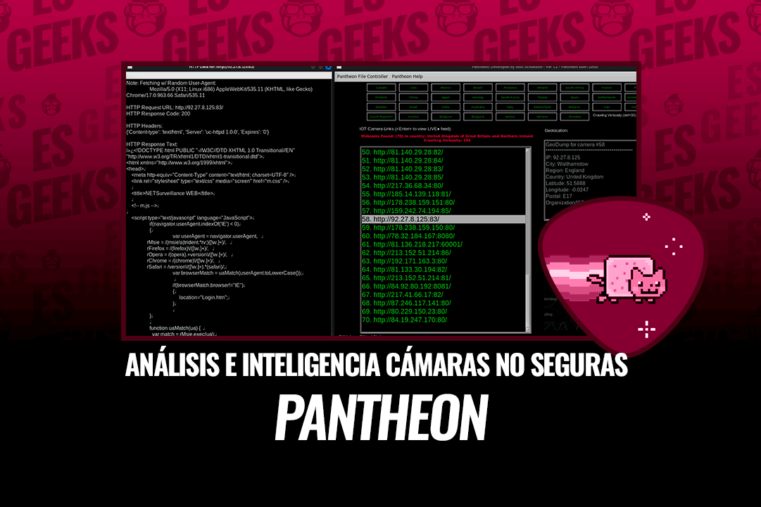 Pantheon Análisis e Inteligencia de Cámaras No Seguras