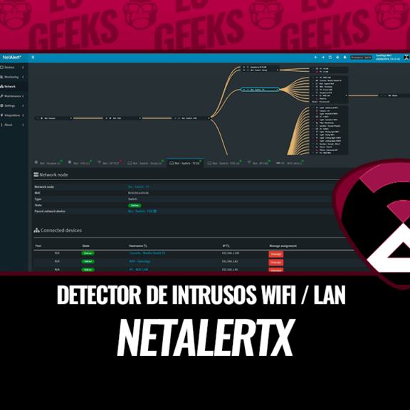 NetAlertX Detector de Intrusos WIFI y LAN
