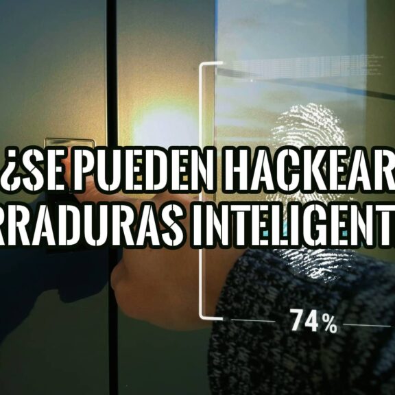 ¿Se Pueden Hackear las Cerraduras Inteligentes? ¿Qué tan Peligroso es Tener una en Casa? 17 Cerradura inteligente con lector de huella digital.
