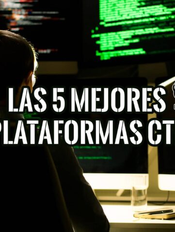 Persona frente a múltiples pantallas de código, aprendiendo ciberseguridad con plataformas CTF.