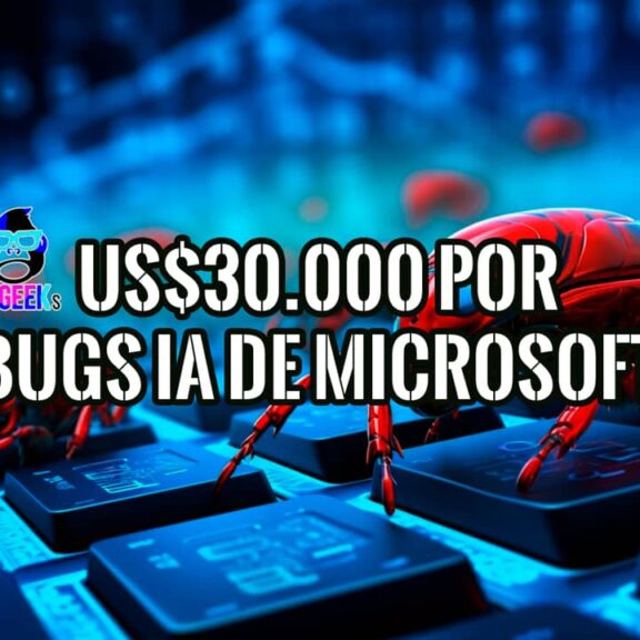 Imagen de un escarabajo rojo sobre un teclado, representando un bug en un sistema de IA de Microsoft.