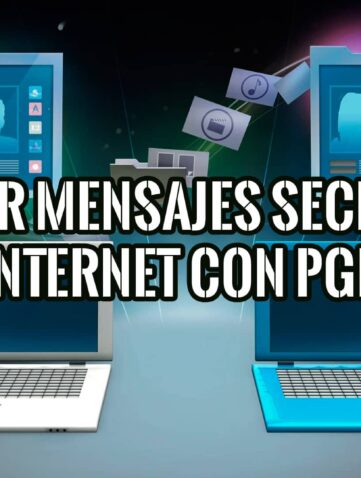 Cómo Enviar Mensajes Secretos en Internet con PGP 22 Dos ordenadores portátiles intercambiando datos de forma segura mediante PGP.