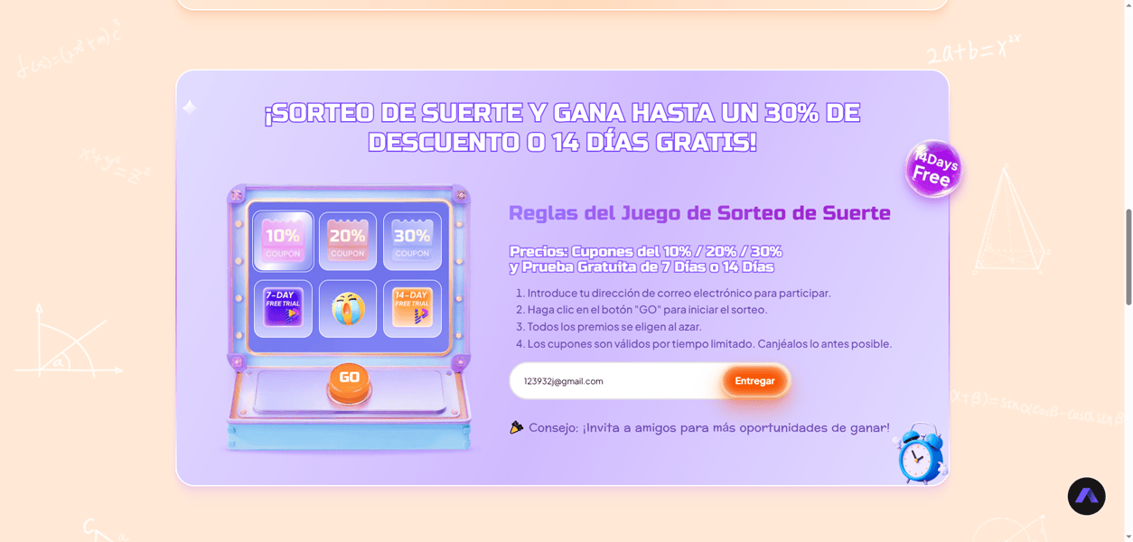 Sorteo Edimakor: ¡Gana hasta un 30% de descuento o 14 días gratis! Participa ahora.