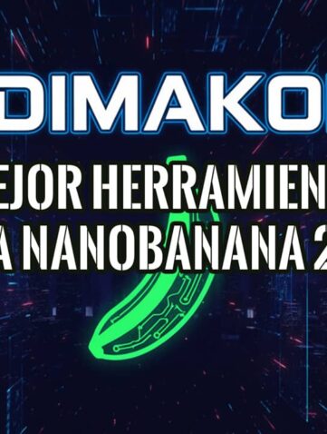 La mejor herramienta para usar Nanobanana 2025 22 Banner promocional de Edimakor como la mejor herramienta para Nano banana en 2025 y la posibilidad de crear imágenes gratis.